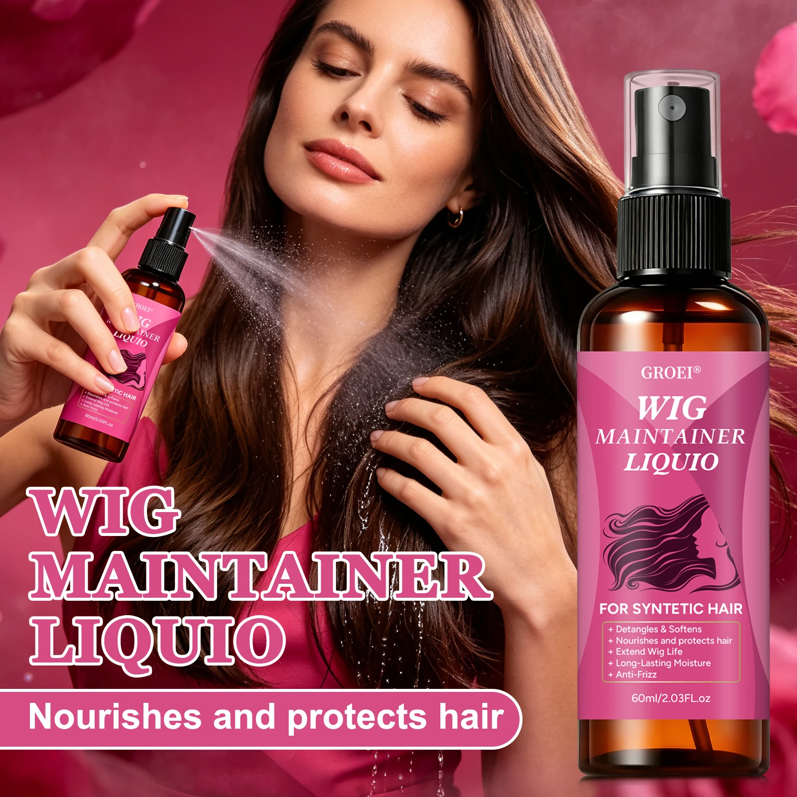 Spray Mantenedor de Pelucas An - Hair Care Spray reseña y precio