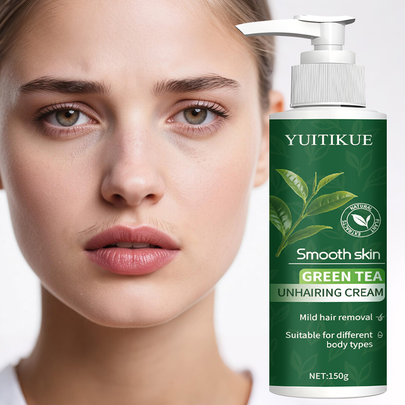 Crema Depilatoria de Té Verde  - Hair Care China reseña y precio