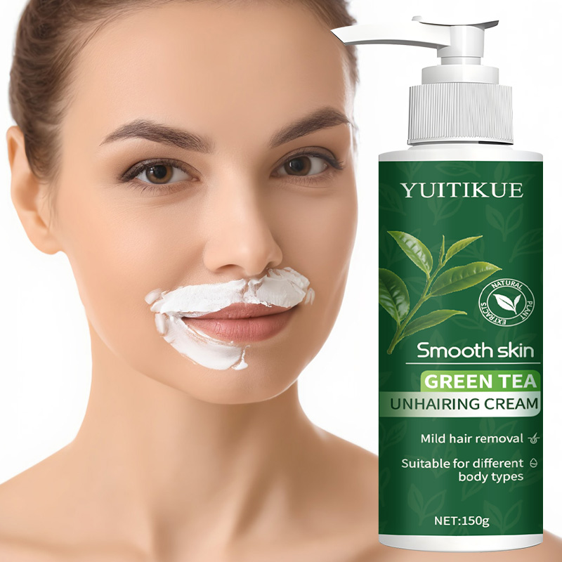 Crema Depilatoria de Té Verde  - Hair Care China reseña y precio