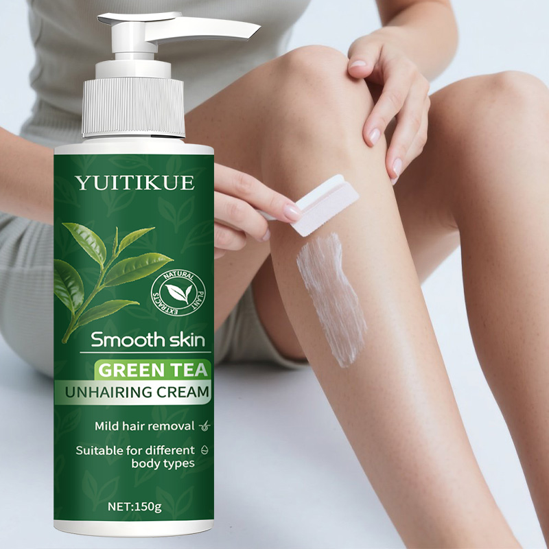 Crema Depilatoria de Té Verde  - Hair Care China reseña y precio