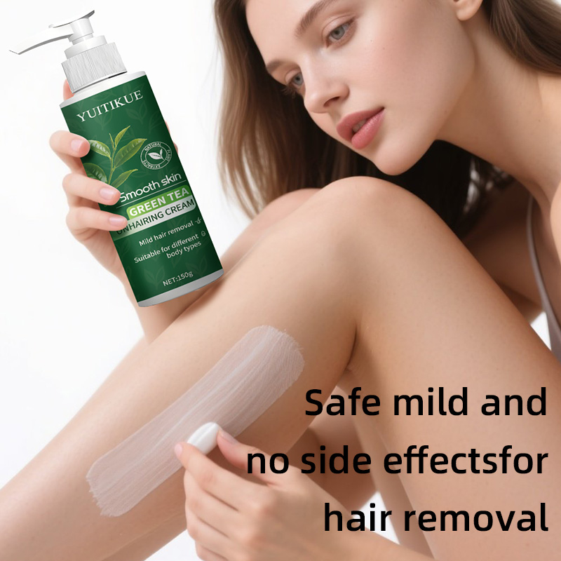 Crema Depilatoria de Té Verde  - Hair Care China reseña y precio