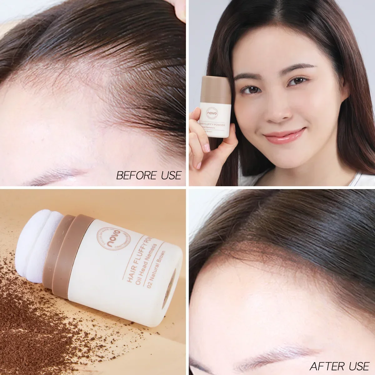Novo Hair Pluffy Powder - Cont - Hair Care Women reseña y precio