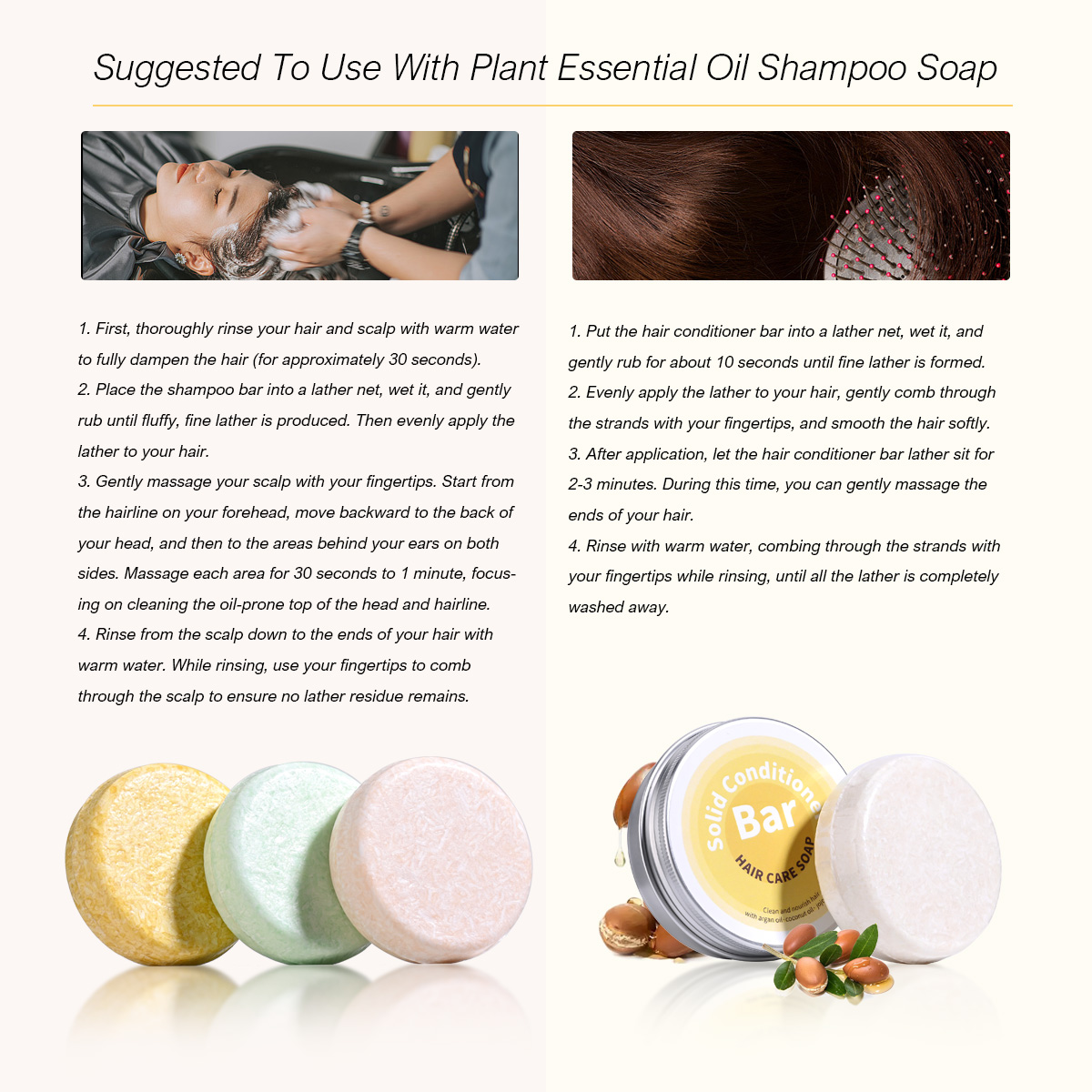Jabón acondicionador para el c - Hair Care China reseña y precio